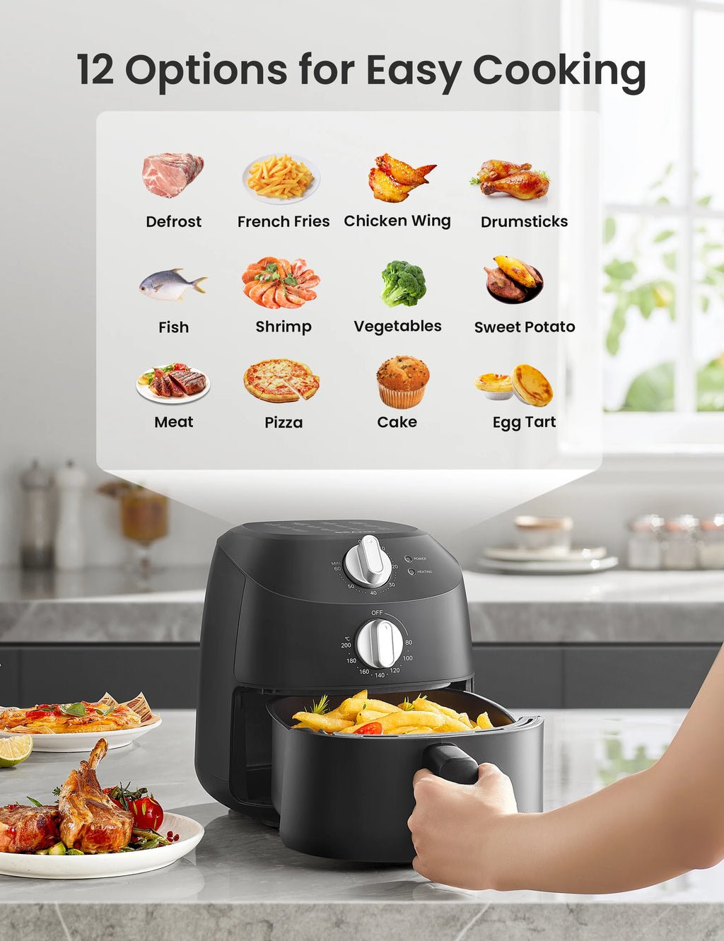 Airfryer Compact 2L